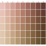 Differenze tra la valutazione del colore della pelle con scala cromatica e con spettrofotometro in riflettanza a banda stretta