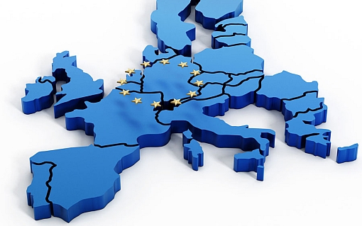 European Union 3D map